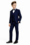 Boy's Slim Fit Textured Striped Classic Suit Ak197-198 - 2
