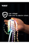 30M Bluetooth RGB LED Strip Light - Music Sync, App & Remote Control Smart Home Decor - 5