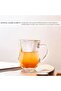 Glass Tea Mug 6PCS Set – Coffee & Tea Cups, Crystal Clear, Durable, Heat-Resistant (105ML - 3