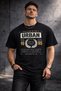 Dıstrict Text Detailed Basic T-Shirt