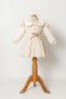 Baby Girl |   Children's Viola Lace Gilet Ruffle Collar Muslin Dress - 2