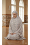 Light weight Prayer Dress / Namazi/ Libs Salah with Integrated Khimar - 3