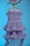 Girl's Layered Tulle Tail Princess Dress - 5