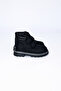 Children's Unisex Black Black Thick Thermo Sole Warm Lined Double Velcro Boots - 2