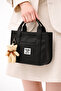 Small Size Women's Hand and Shoulder Bag with Adjustable Strap and Teddy Bear Baguette Bag Crossbody Bag Mini - 3