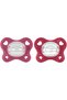 Dual Soft Silicone Pacifiers 16-36 Months, Two-Tone, Set of Two Soft Soothers