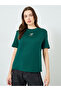 Women Green Embroidered T-Shirt - 3