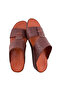 A E T Handmade Arabic Sandals For Men | Outdoor Mens Slippers | Genuine Shamois Leather With Buckle - 2