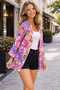 Ethnic Pattern Trend Mini Kimono - 2