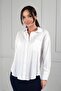 Women's Kraş Cotton Single Pocket Striped Shirt - 3