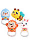 -Baby Musical Rattle Toy Bunny for Infants - Pink - 6