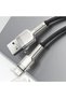 Data Cable, USB to Lightning, 2.4A, 2m, Black - 2