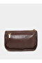 Plain Shoulder Bag with Removable Shoulder Strap - 2