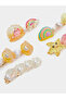 Pack of 5 - Seashell Acrylic Hair Clips - 2