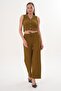 Women's Vest Pants Wrinkled Double Set 260083 - - 4