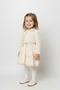 Baby Girl |   Children's Vivera Floral Patterned Muslin Dress Set with Bolero - 3