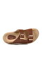 Tan Double-Striped Lightweight Women's Slippers Pc-54687 Z - 4