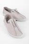 Gain Women's Genuine Leather Rubber Laced Casual Shoes with Sewing Detail B4386 - 2
