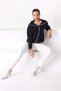 Navy Blue Stripe Detailed 100% Cotton Women's Knitwear Cardigan - 4