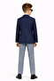 Boys Slim Fit Textured Striped Sports Suit Ak195-196 - 4
