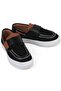 Civil Boys' Suede Single Velcro Casual Shoes |   School Nursery and Daily Use - Black - 4