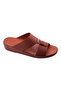 A E T Handmade Arabic Sandals For Men | Outdoor Mens Slippers | Genuine Shamois Leather With Buckle