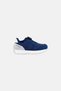 Toddlers Boy Brand Logo Lace Up Shoes, Navy - 2
