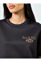Slogan Print Oversized T-Shirt - 4