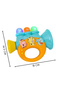 -Baby Musical Rattle Toy with Lights & Sounds - Orange - 6