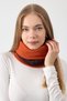 100% Micro Polar Exterior, 100% Cotton Interior, Double Color, Double Layer, Foldable Women's Neck Collar - 3