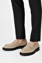 Genuine Nubuck Leather Beige Comfortable Daily Men's Loafer Shoes Luass28Al0053 - 6