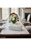New Bride Z Handkerchief Box with Diamond Crystal Stone 24X12X8Cm