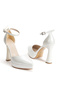 Women's Pointed Toe Platform Heeled Stylish Shoes - 8