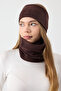 100% Micro Polar Flexible Multifunctional Neck Collar + Headband Women's Winter Set