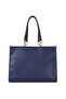 Midnight Blue Print Women's Shoulder Bag with Zipper Closure and Inner Pocket 05Pc25K100 - 7
