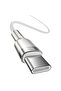 Type-C Data Cable Baseus, 100W, 480Mbps, 1m, White, CATJK-C02 - 2