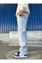 Loose Fit Jeans with Embroidery Detail - 4