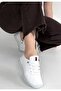 Jiten White Leather Lace-Up Sports Shoes - 2