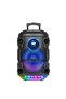 Portable Speaker With Microphone, Wireless Bluetooth Led Light