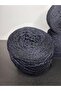 Navy Blue, Black Wool Acrylic Macaron Knitting Yarn 200Gr - 2