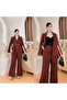 Cape Blazer Trouser Set