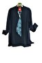 Plus Size Women's Oy Şo Combed Cotton Tunic Blouse with Tie - 2