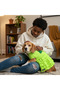 Ruffled Neon Green Sweater with Teddy Bear for Cat and Dog - 2