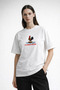 Unisex Women's Men's Lo Si̇ento Chicken Sea Front Printed Oversized Thick Fabric Relaxed Fit Cotton T-Shirt - 2
