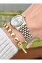 Women's Wristwatch New Model Steel Band Small Case Waterproof 2-Year Warranty Bracelet Gift - 6