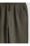 Khaki Elastic Waist Boys' Trousers by Güli̇s Gi̇yi̇m - 3