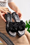 Rose Staple Detailed Orthopedic Women's Slippers