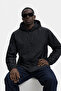 Men's Lined Trendy Oversized Black Raincoat & Windbreaker - 5