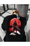 T-Shirt with Samurai Print, Japanese Style, Cotton Fabric, Comfortable Fit, Street Style, Unisex.