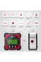 USB Charging Digital Level Box Angle Finder with Electronic Laser, 4-Side Strong Magnetic Ang - 2